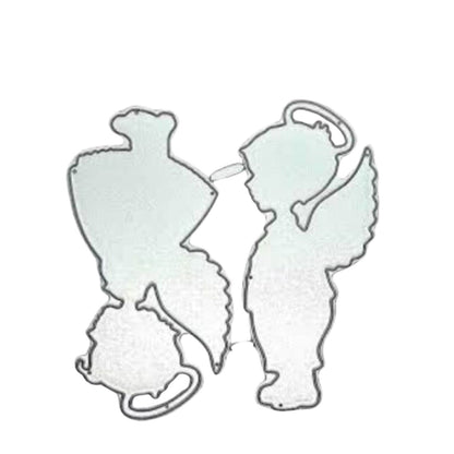 Suaje de Angelitos Niña y Niño Dados de Corte / Suajes / Troqueles Hobbees