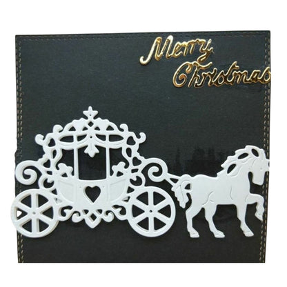 Suaje de Carruaje con Caballo Dados de Corte / Suajes / Troqueles Hobbees