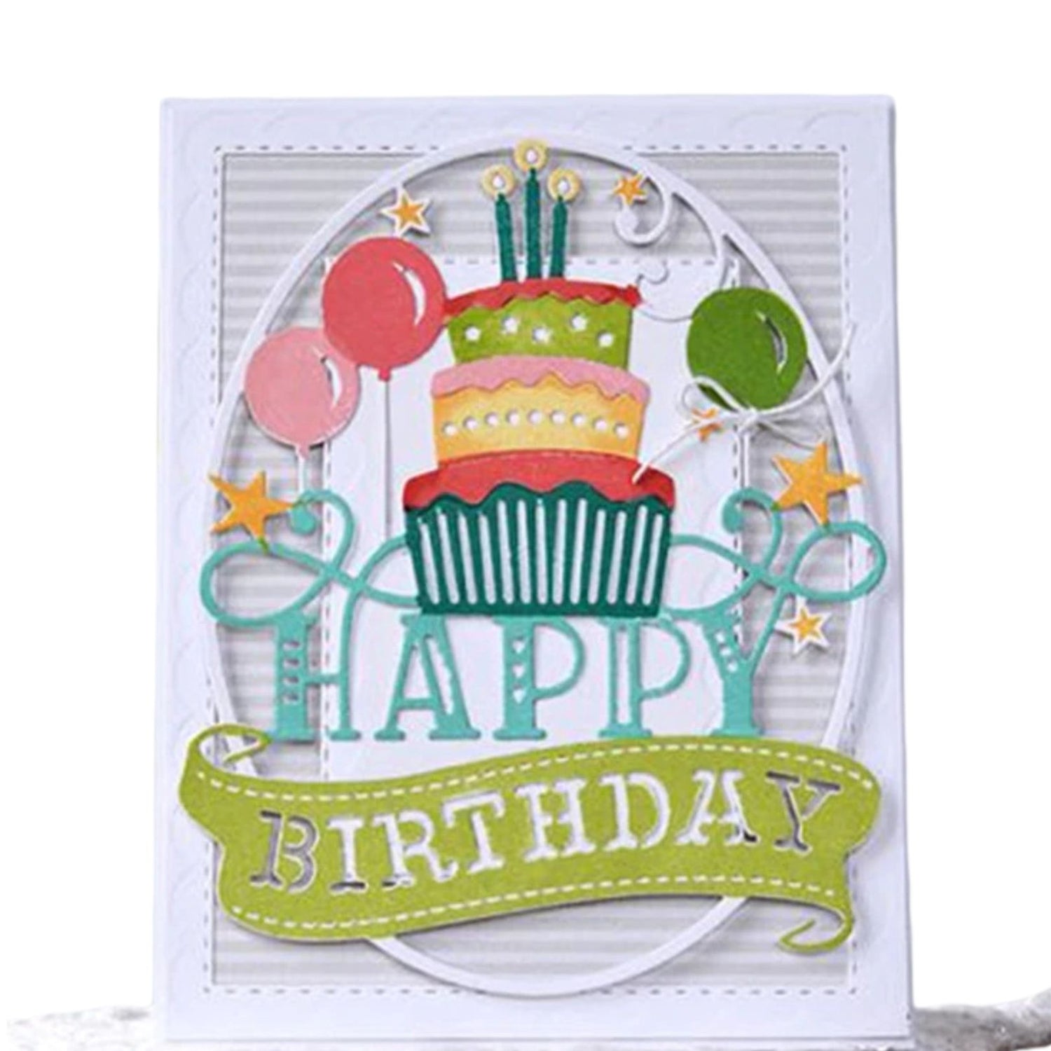 Suaje Happy Birthday 