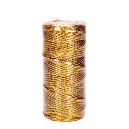 Cordón Dorado 100 metros Listones e Hilos Hobbees