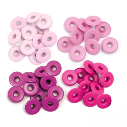 Wide Eyelets Pink / Ojillos Anchos Rosa Adornos / Embellishments We R Memory Keepers