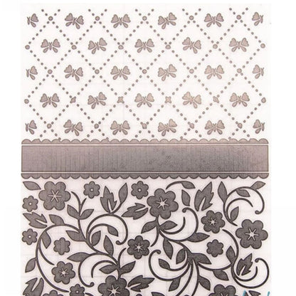 Folder de Grabado Flores y Mariposas Folders de Grabado Hobbees