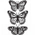 Embossing Folder Butterflies Trio / Folder de Grabado Mariposas Folders de Grabado Darice
