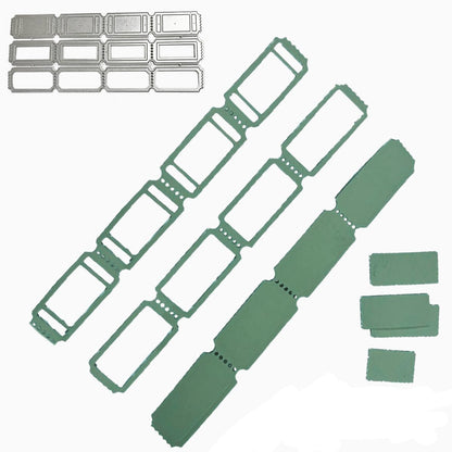 Suaje de Boletos de Taquilla Dados de Corte / Suajes / Troqueles Hobbees