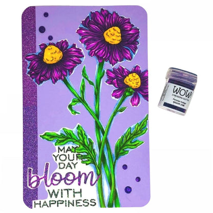 Persian Indigo Embossing Powder / Polvo de Embossing Violeta Indigo Polvos de Embossing Wow!