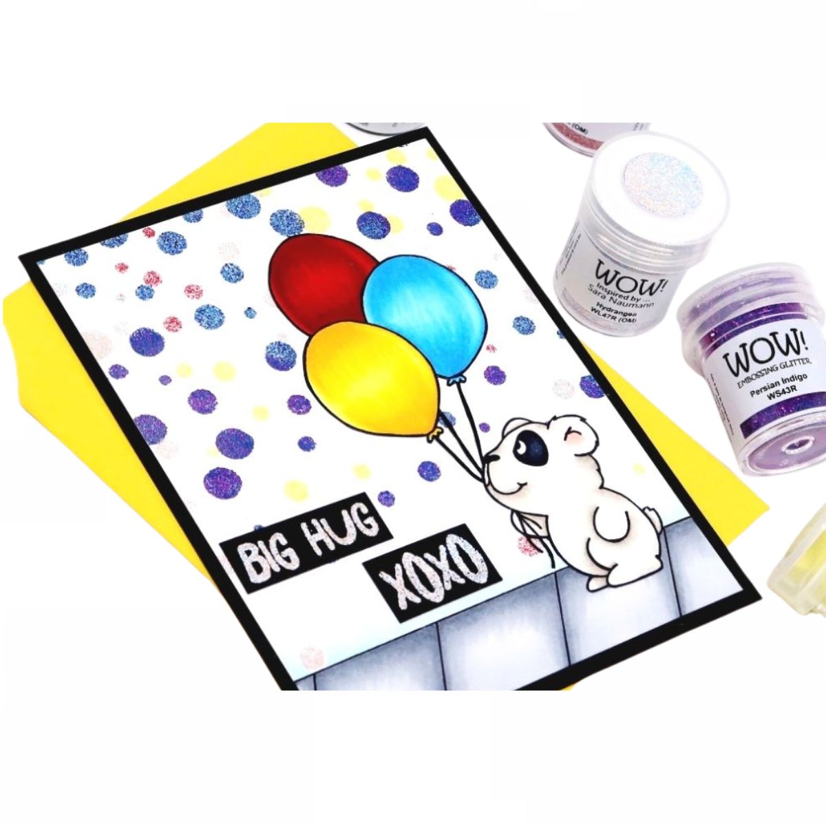 Persian Indigo Embossing Powder / Polvo de Embossing Violeta Indigo Polvos de Embossing Wow!