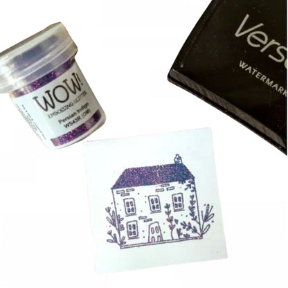 Persian Indigo Embossing Powder / Polvo de Embossing Violeta Indigo Polvos de Embossing Wow!