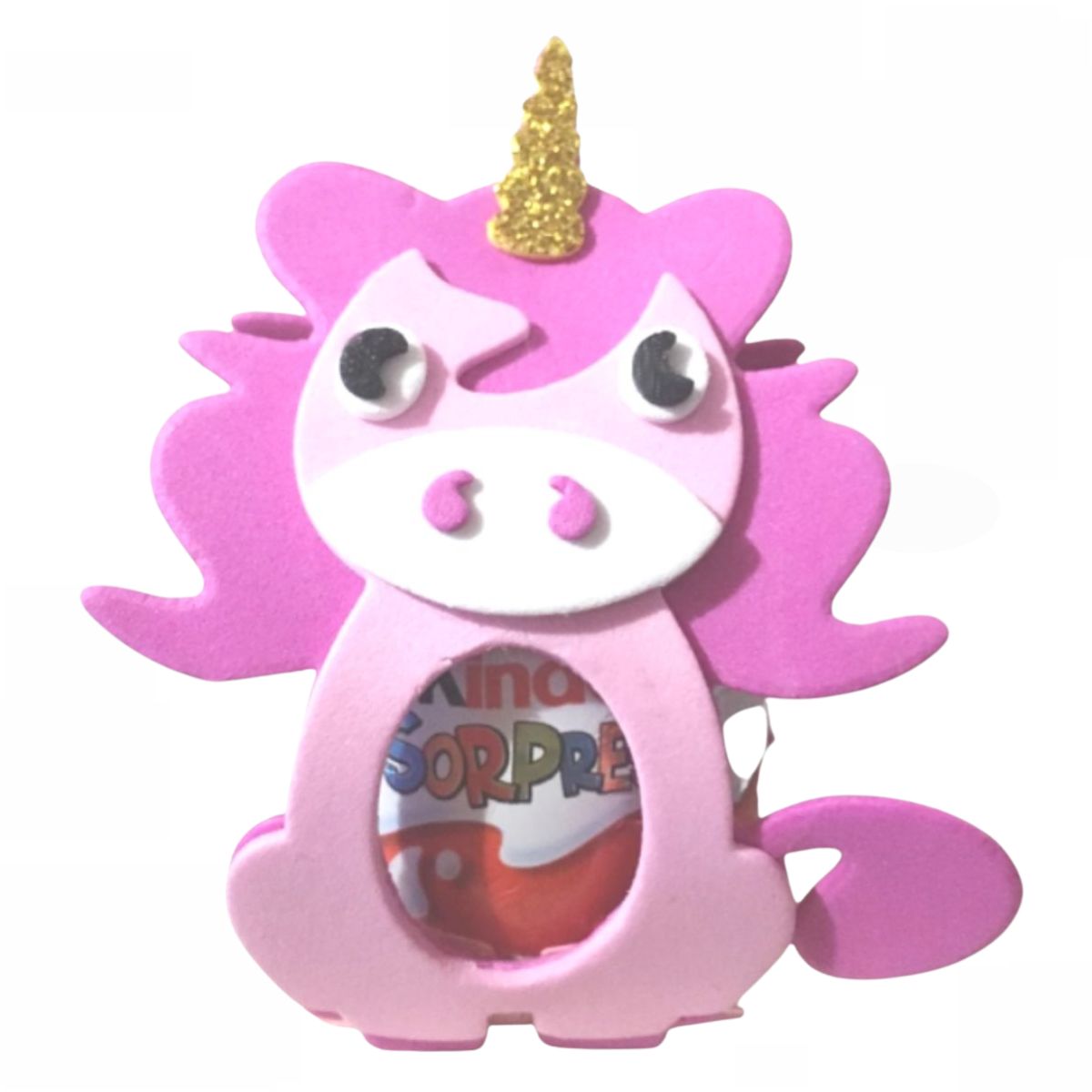 Suaje de Cajita Unicornio para Huevo Kinder Dados de Corte / Suajes / Troqueles Hobbees