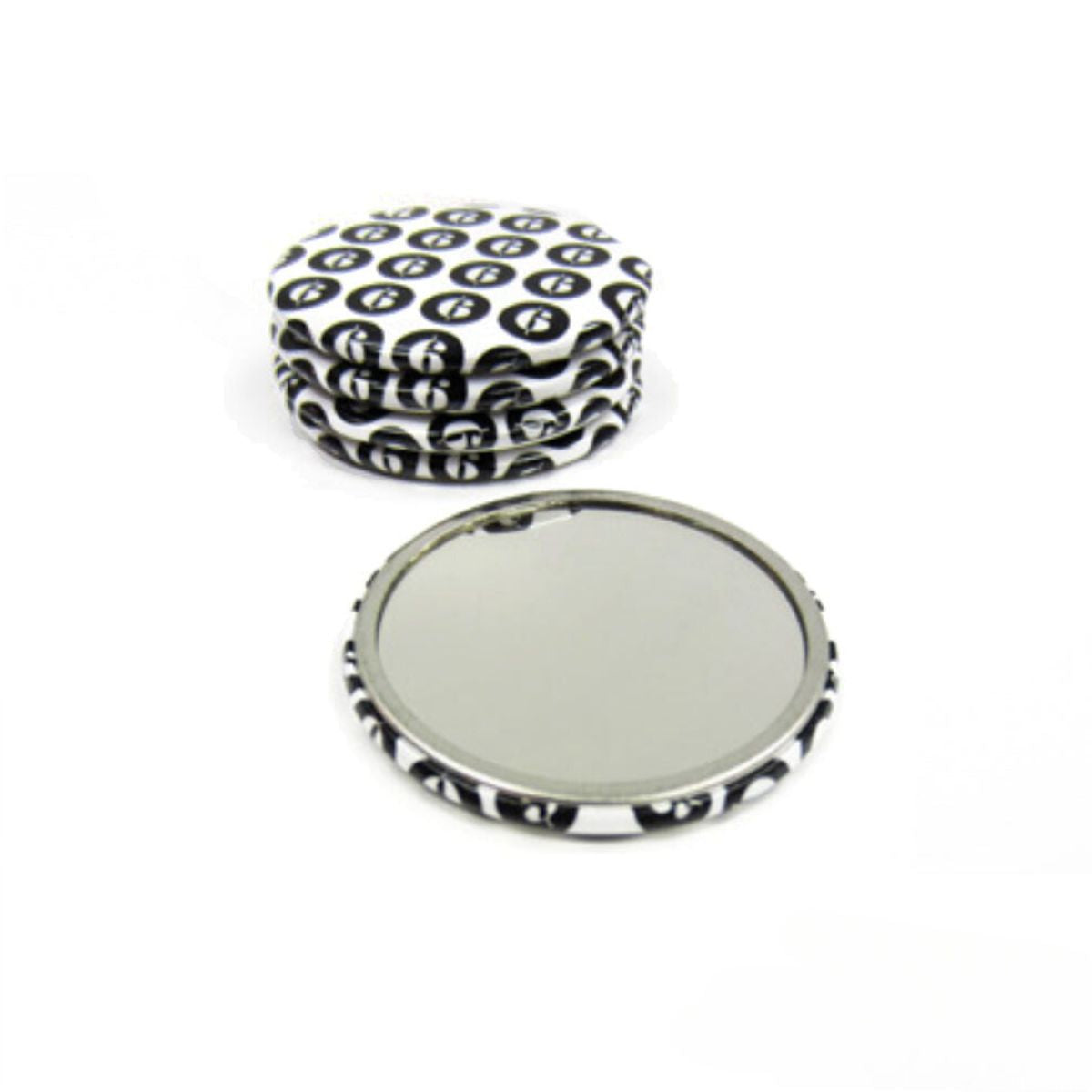 Button Press Mirror Kit / Espejos Tipo Boton Personalizables Accesorios We R Memory Keepers