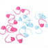 Quick Locking Stitch Markers / Marcadores de Puntada Medianos Tejido Clover