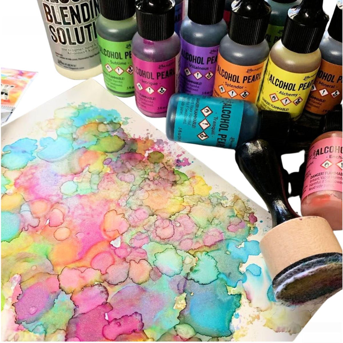 Tim Holtz Alcohol Ink Mushroom / Tinta al Alcohol Champiñon Tintas al Alcohol Ranger