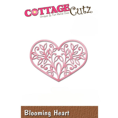 Blooming Heart Die / Suaje de Corazón Dados de Corte / Suajes / Troqueles Cottage Cutz