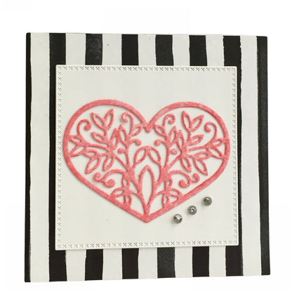 Blooming Heart Die / Suaje de Corazón Dados de Corte / Suajes / Troqueles Cottage Cutz