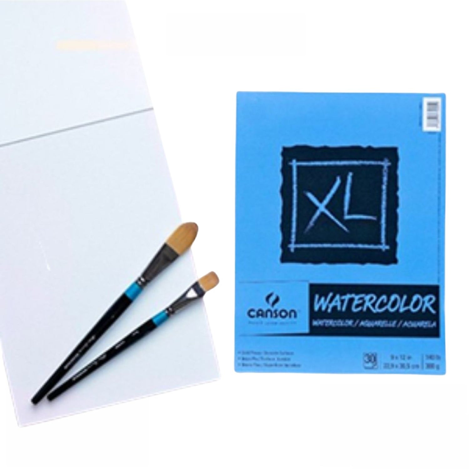 Canson XL Watercolor Paper Pad 9 x 12&quot; / Bloc Para Acuarela Papel para Arte Canson