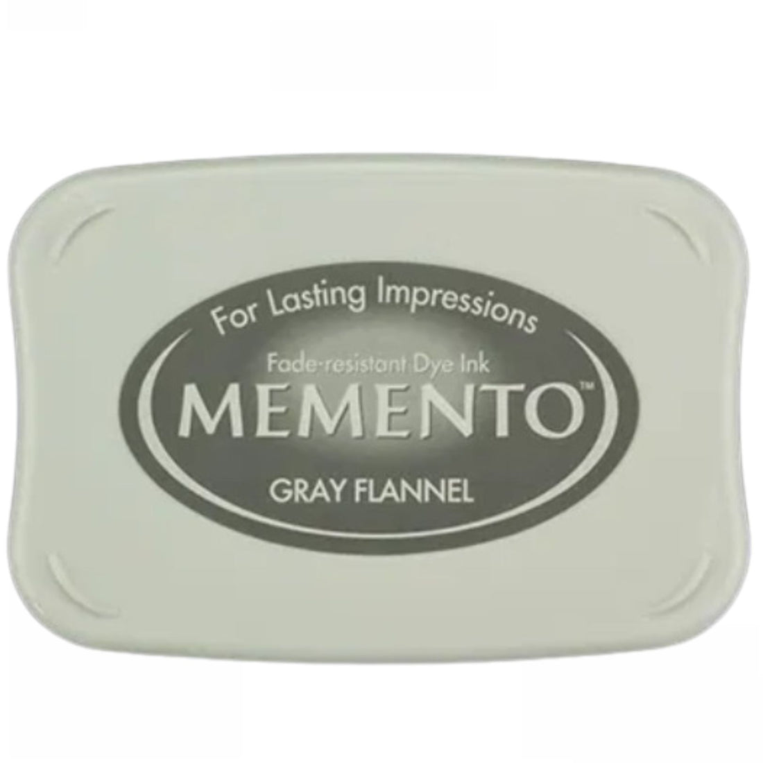 Gray Flannel Memento / Cojín de Tinta para Sellos Gris Oscuro Tintas TSUKINEKO