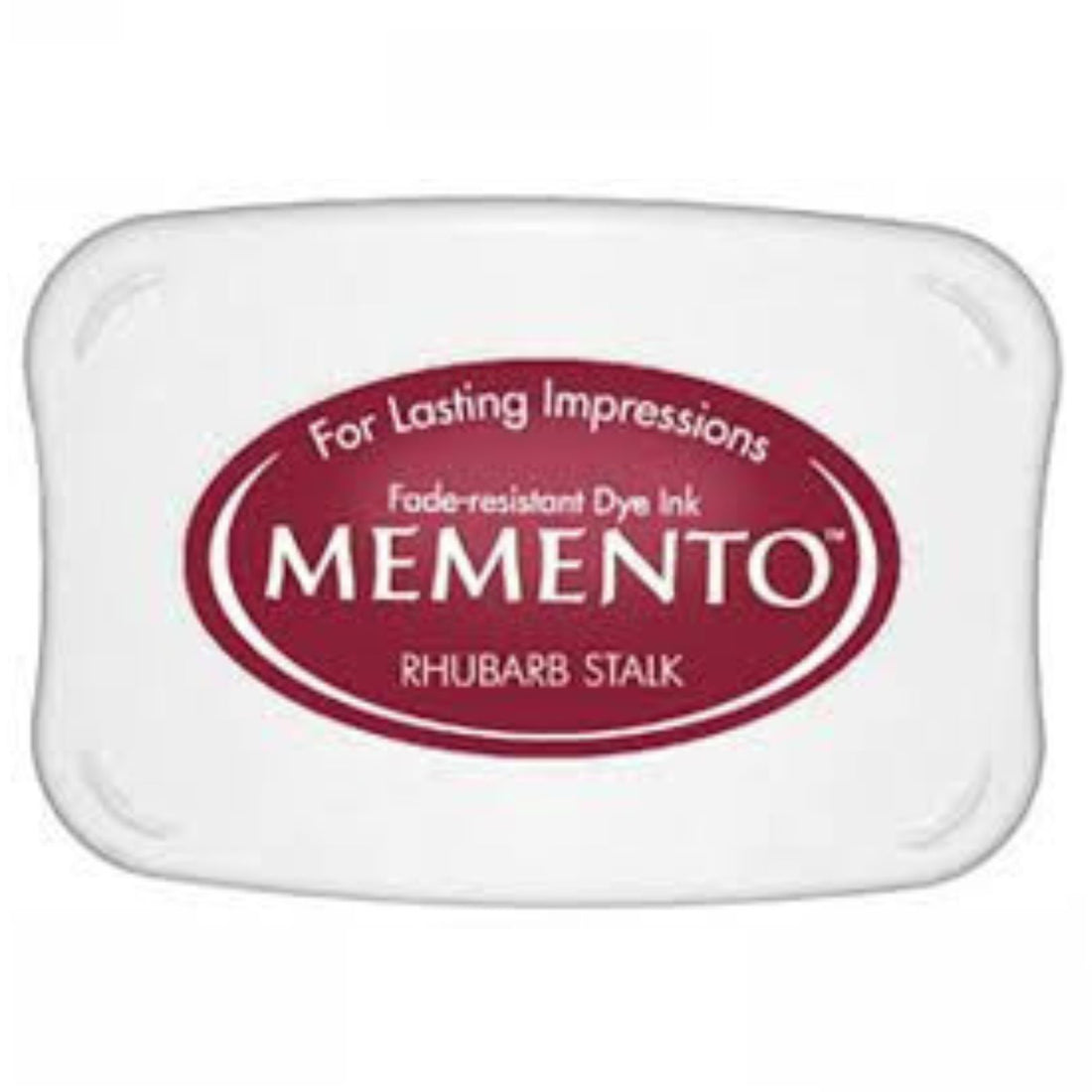 Rhubarb Stalk Memento / Cojín de Tinta para Sellos Rojo Tintas TSUKINEKO