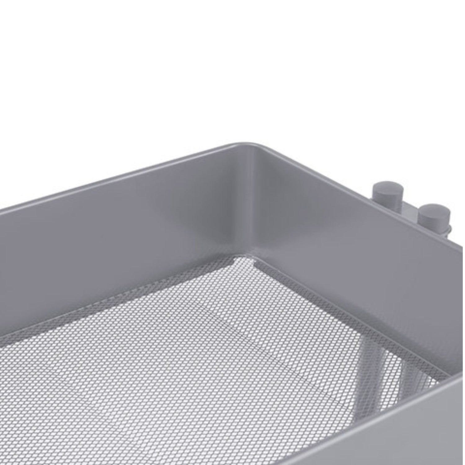 Metal Rolling Utility Cart Gray / Carrito con Ruedas Gris Almacenamiento y Organización Darice