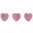Hearts Glitter Brads / Chinches de Corazones Brillantes Adornos / Embellishments American Crafts