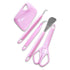 Kit de Herramientas para Manualidades Color Rosa Herramientas Angie Guerra