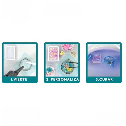 UV Resin Clear / Resina UV 100 ml Resina Epóxica y Accesorios Jewelry Made By Me