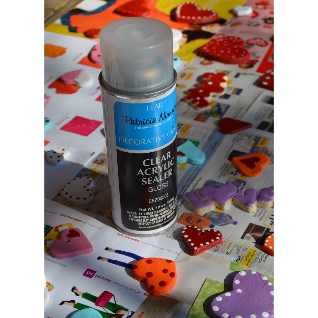 Clear Acrylic Sealer Aerosol / Sellador Acrílico Transparente Brillo Pinturas Plaid