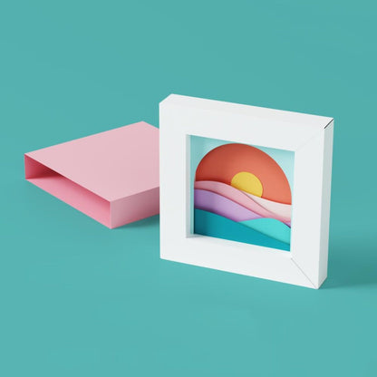 Shadow Box Punch Board / Tabla Para Cajas De Sombras o Marcos Herramientas We R Makers