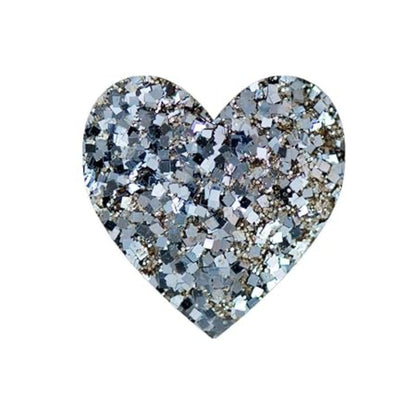 Sparkles Glitter Embossing Powder / Polvo Embossing Brillantina Cuadrados Plateados Polvos de Embossing Wow!