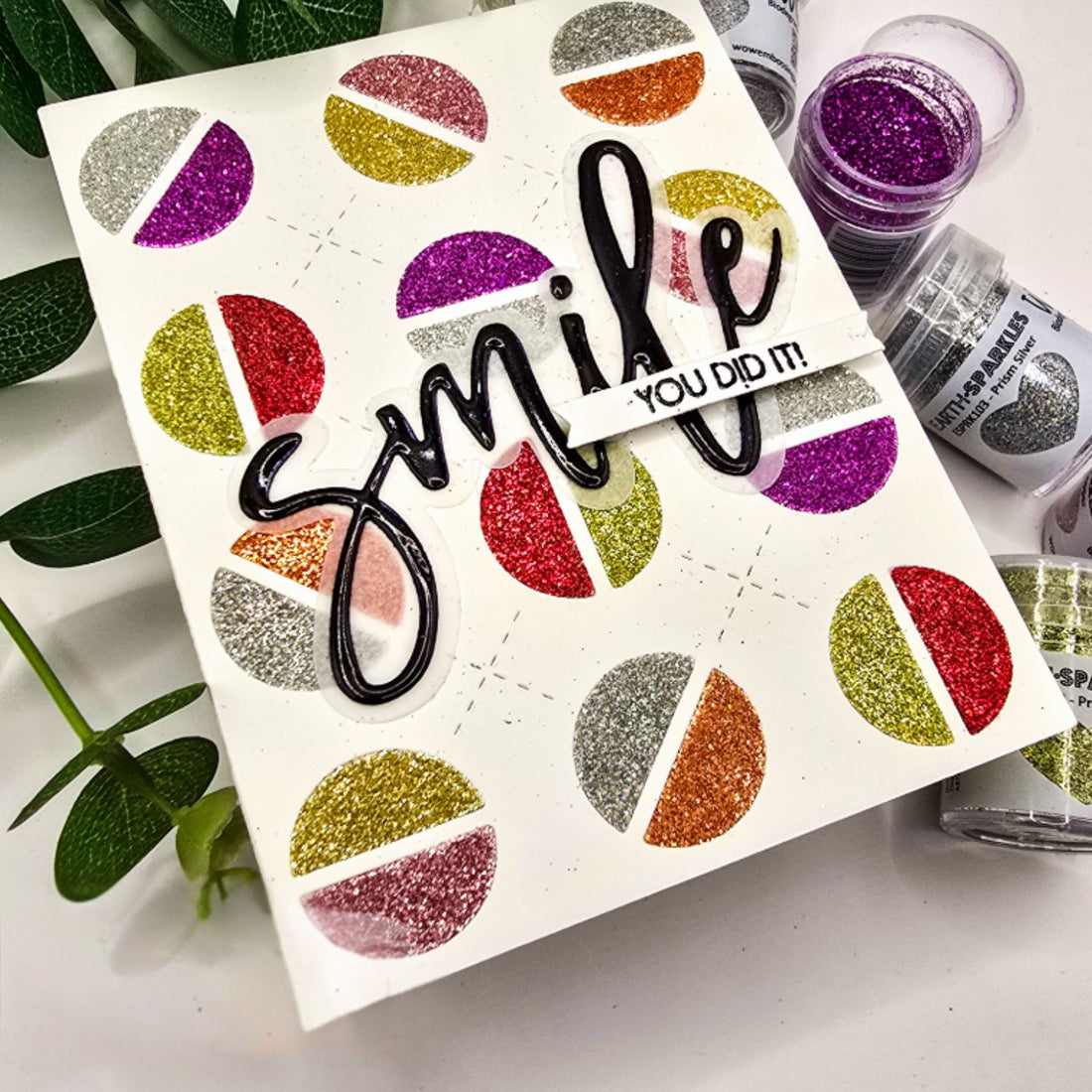 Earth Sparkles Glitter / Polvo Brillantina Plata Biodegradable Polvos de Embossing Wow!