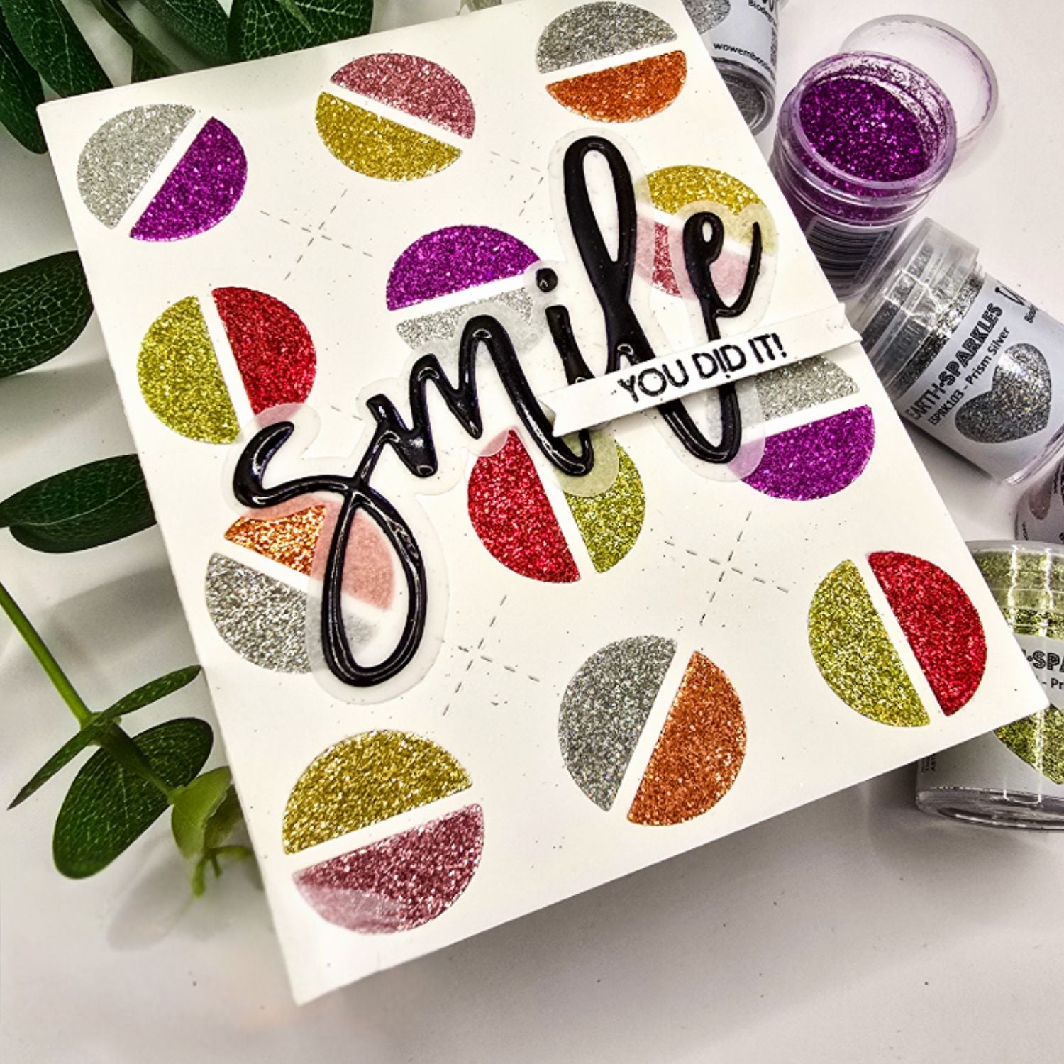 Earth Sparkles Glitter / Polvo Brillantina Plata Biodegradable Polvos de Embossing Wow!