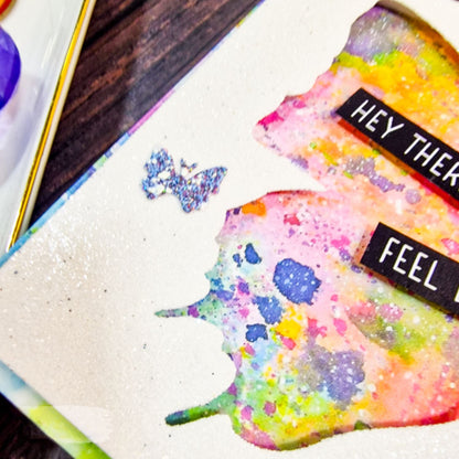 Earth Sparkles Glitter / Polvo Brillantina Blanca Biodegradable Polvos de Embossing Wow!