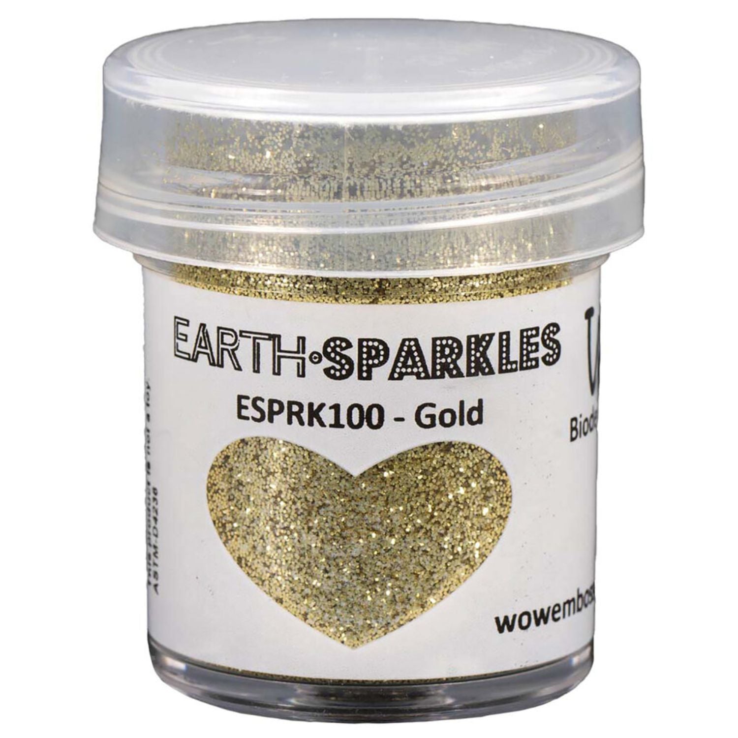 Earth Sparkles Glitter / Polvo Brillantina Oro Biodegradable Polvos de Embossing Wow!