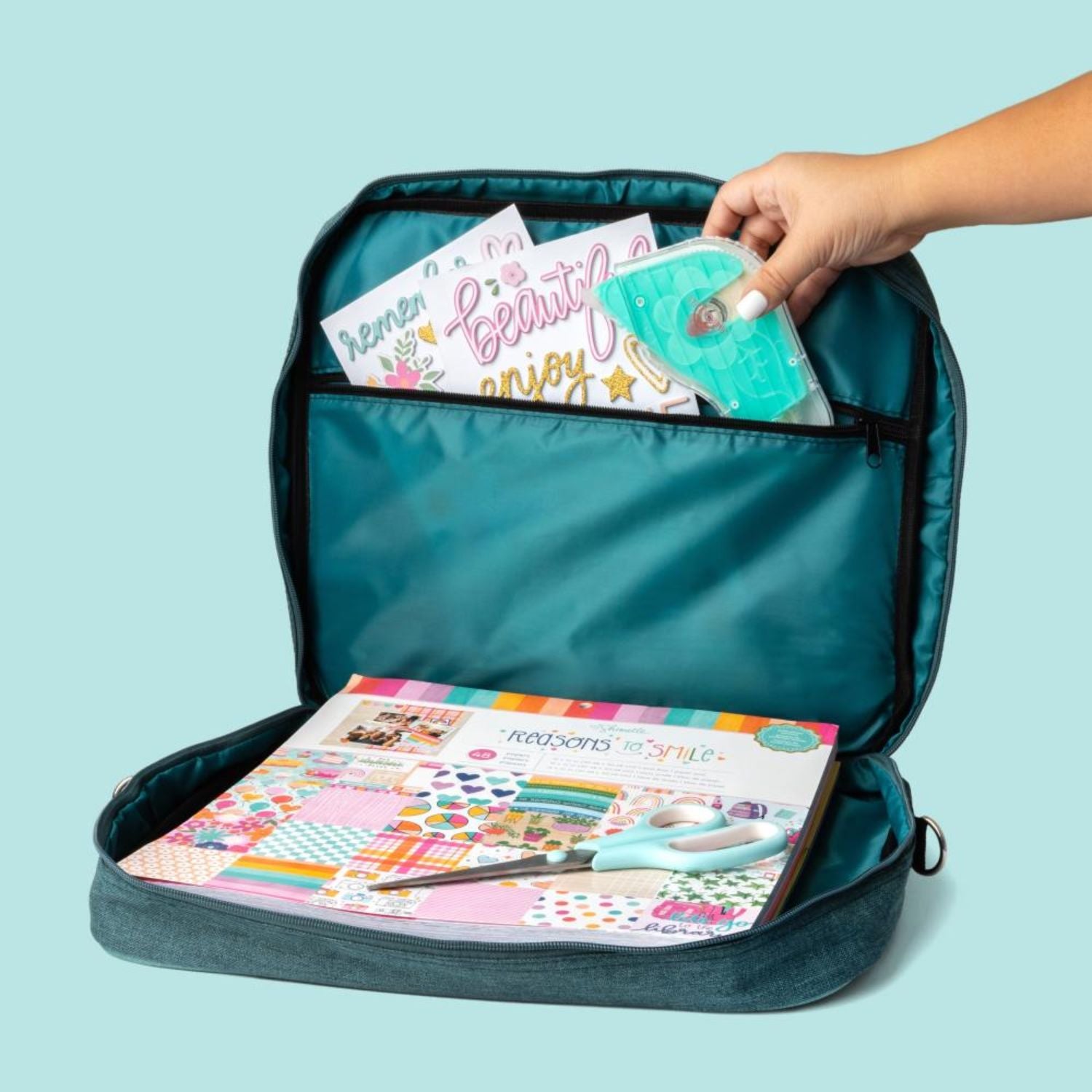 Storage Shoulder Bag / Bolsa De Hombro Con Almacenamiento Almacenamiento y Organización We R Makers