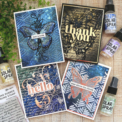 Simon Hurley Create Solar Spray / Aerosol Solar Perlado Hora Dorada Pintura y Medios Mixtos Simon Hurley