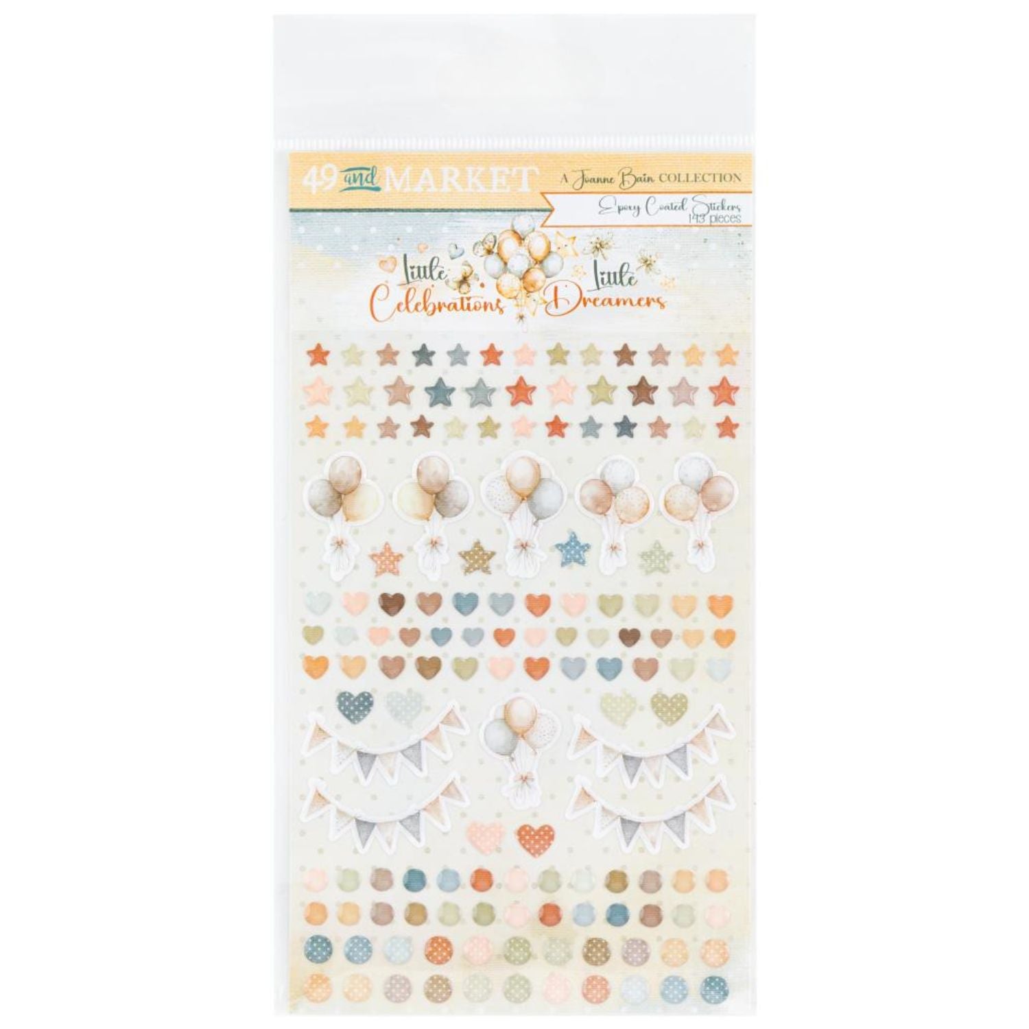 Stickers Collection Little Dreamer &amp; Celebrations/ Pegatinas Colección Pequeño Soñador &amp; Celebraciones Stickers 49 and Market