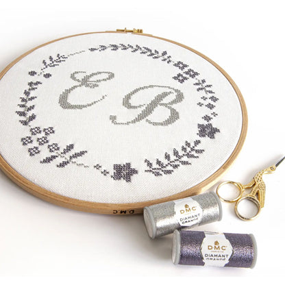 Diamant Grande Metallic Thread / Hilo Metálico Plata Oscura Listones e Hilos DMC