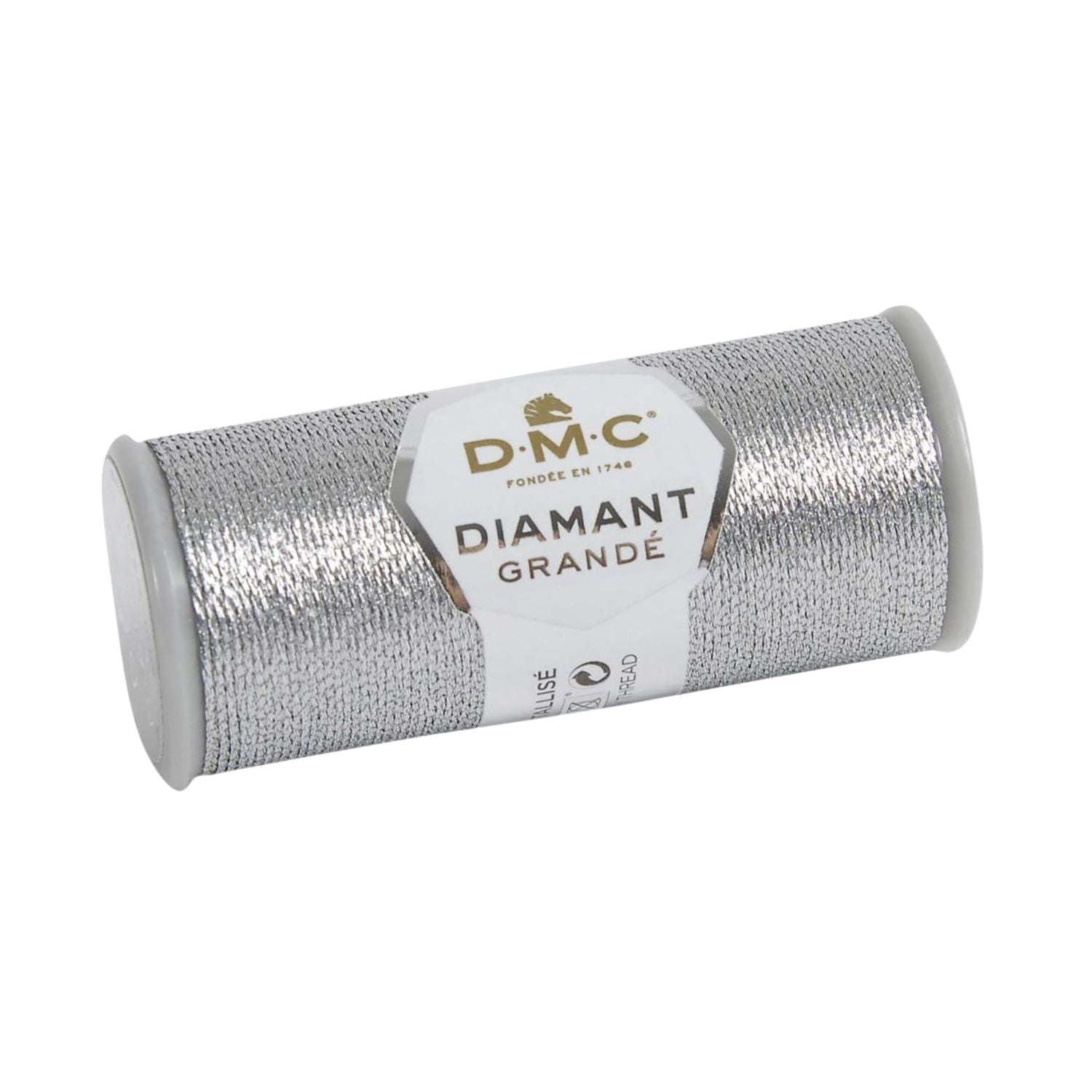 Diamant Grande Metallic Thread / Hilo Metálico Plata Oscura Listones e Hilos DMC