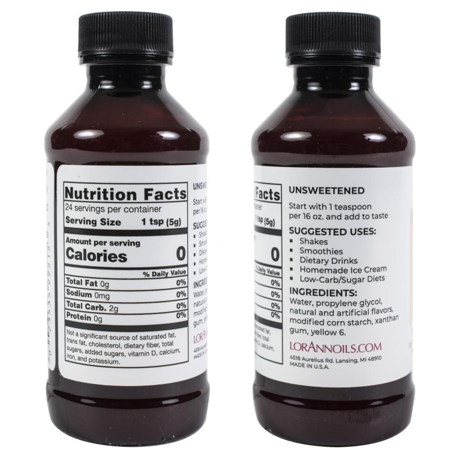 Flavor Fountain Orange Cream / Saborizante Vainilla Naranja Repostería LorAnn Oils