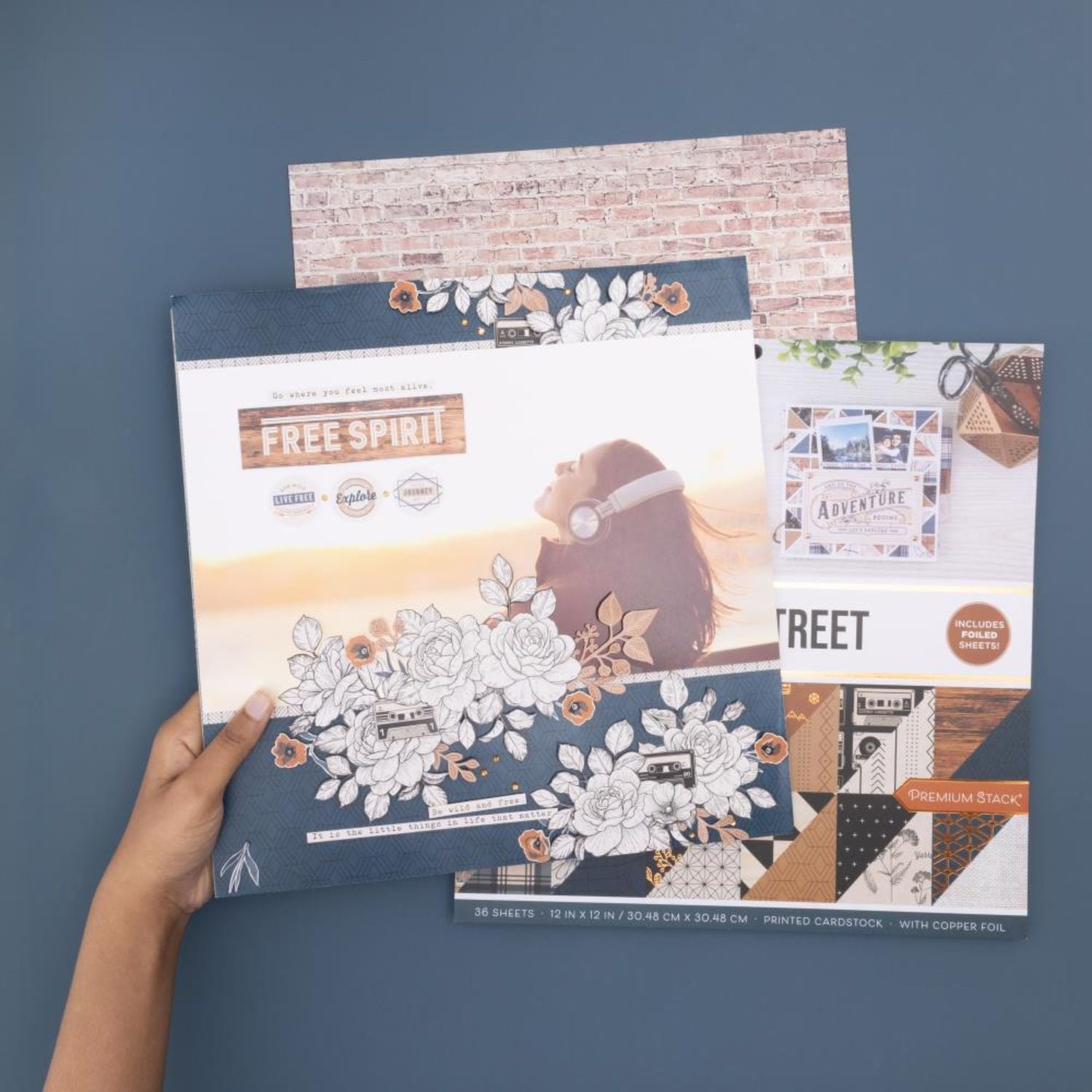 Urban Street Premium Paper / Paquete Papel Premium Calle Urbana 12 x12&quot; Papel DCWV