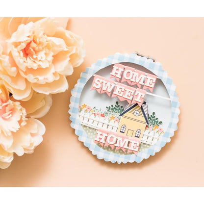 Humble Abode Cardstock Stack / Paquete Cartulina Morada Humilde 12 x12&quot; Papel DCWV