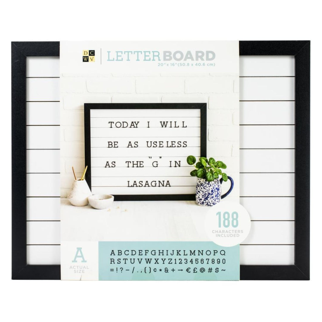 Letterboard Shiplap / Tablero de Mensajes 