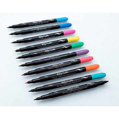 Kelly Creates Dream Pens Rainbow / Marcadores Arcoíris Para Caligrafía Caligrafía Kelly Creates