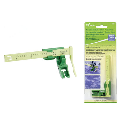Ultimate Quilt n Stitch Presser Foot / Pie Prensatelas para Quilt y Costura Costura Clover