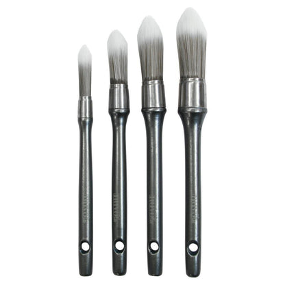 Stencil Brushes / 4 Brochas para Estenciles Pinceles y Brochas Nuvo