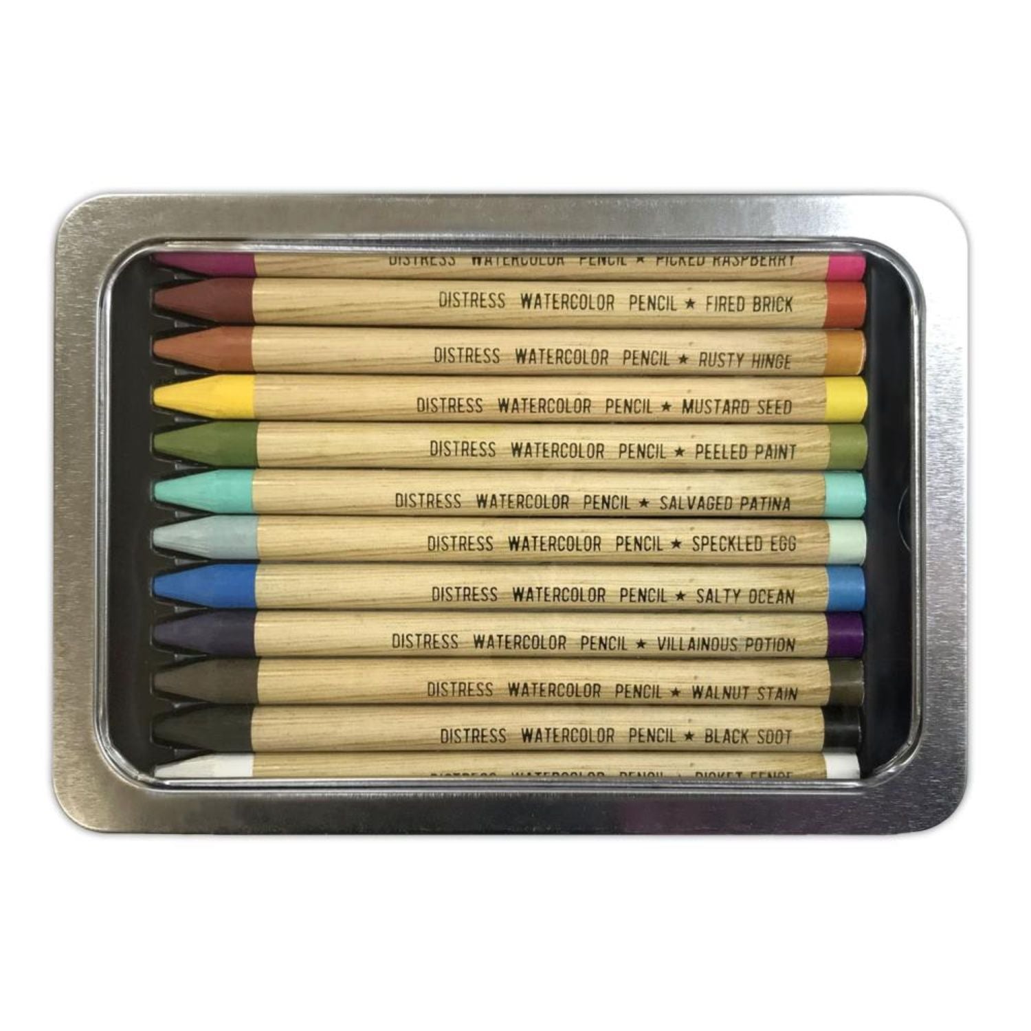 Tim Holtz Distress Watercolor Pencils / Lápices de Acuarela Set 1 Acuarela Ranger