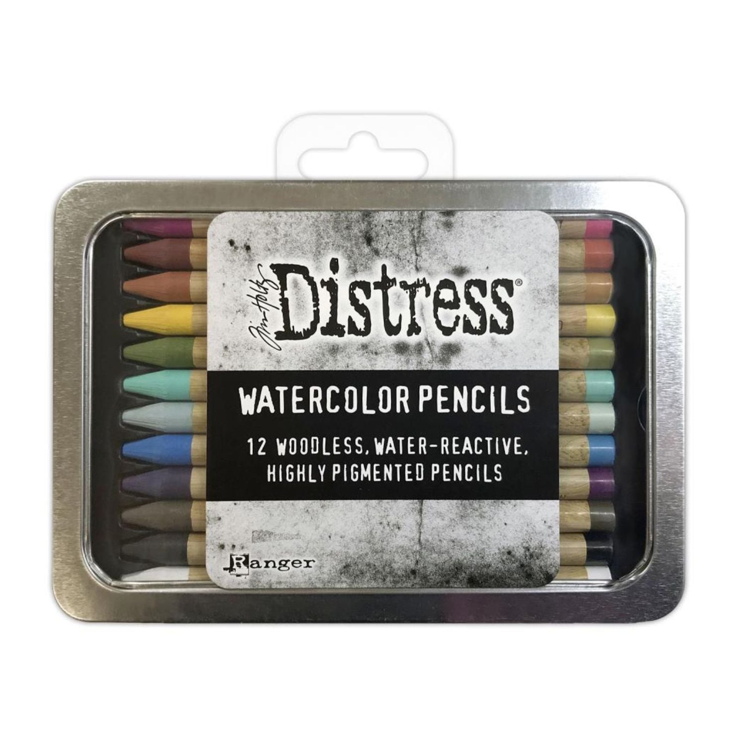 Tim Holtz Distress Watercolor Pencils / Lápices de Acuarela Set 1 Acuarela Ranger
