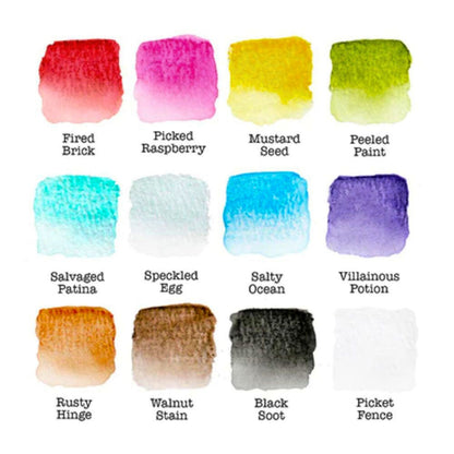 Tim Holtz Distress Watercolor Pencils / Lápices de Acuarela Set 1 Acuarela Ranger