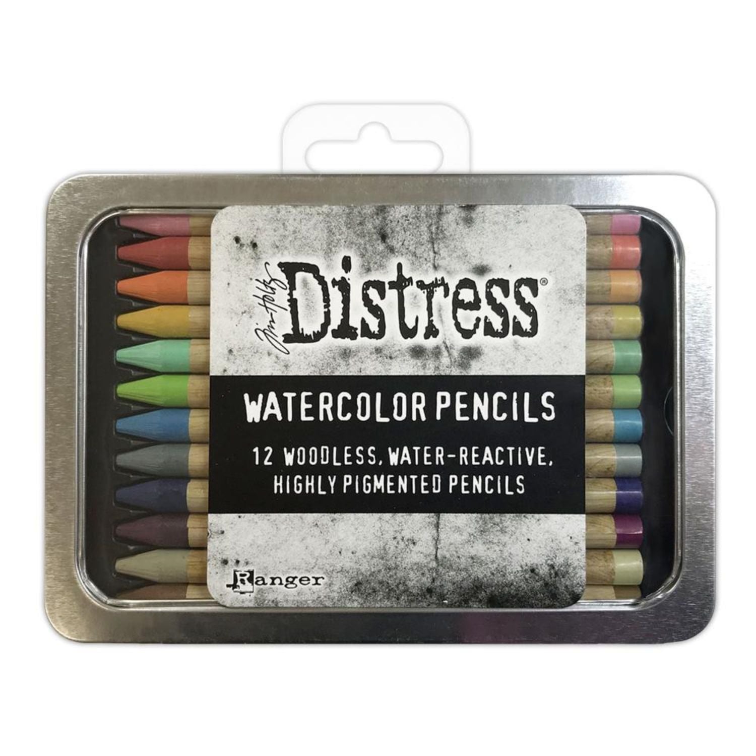 Tim Holtz Distress Watercolor Pencils / Lápices de Acuarela Set 2 Acuarela Ranger