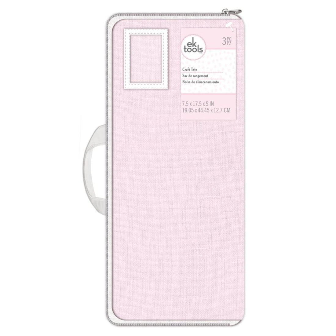 Craft Tote Pink / Bolsa para Herramientas Rosa Almacenamiento y Organización Ek Tools