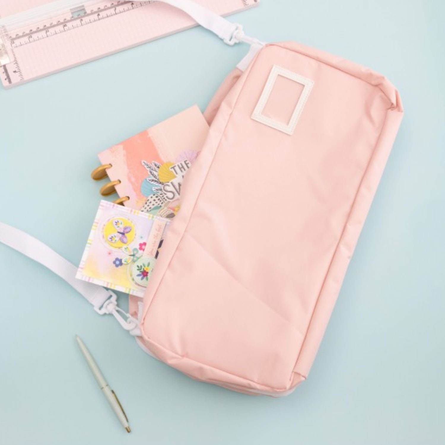 Craft Tote Pink / Bolsa para Herramientas Rosa Almacenamiento y Organización Ek Tools