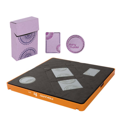 Fuse Large Big Shot Pro Die Treat Box / Suaje de Corte Cajetilla de Cigarros Dados de Corte / Suajes / Troqueles Fiskars